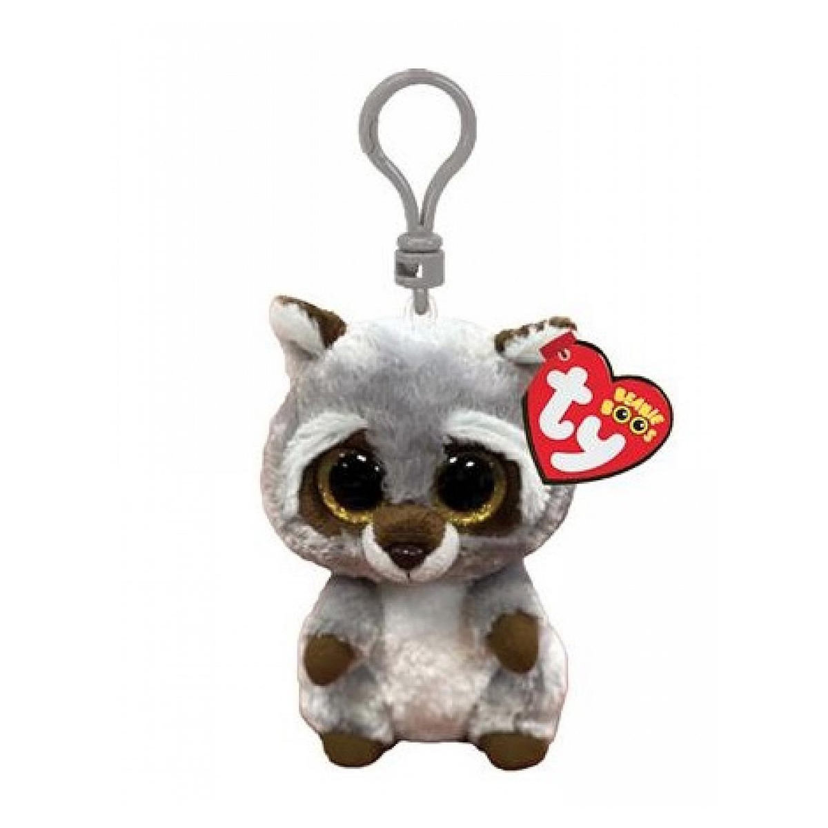 Ty Beanie boo's clip Oakie le Raton Laveur
