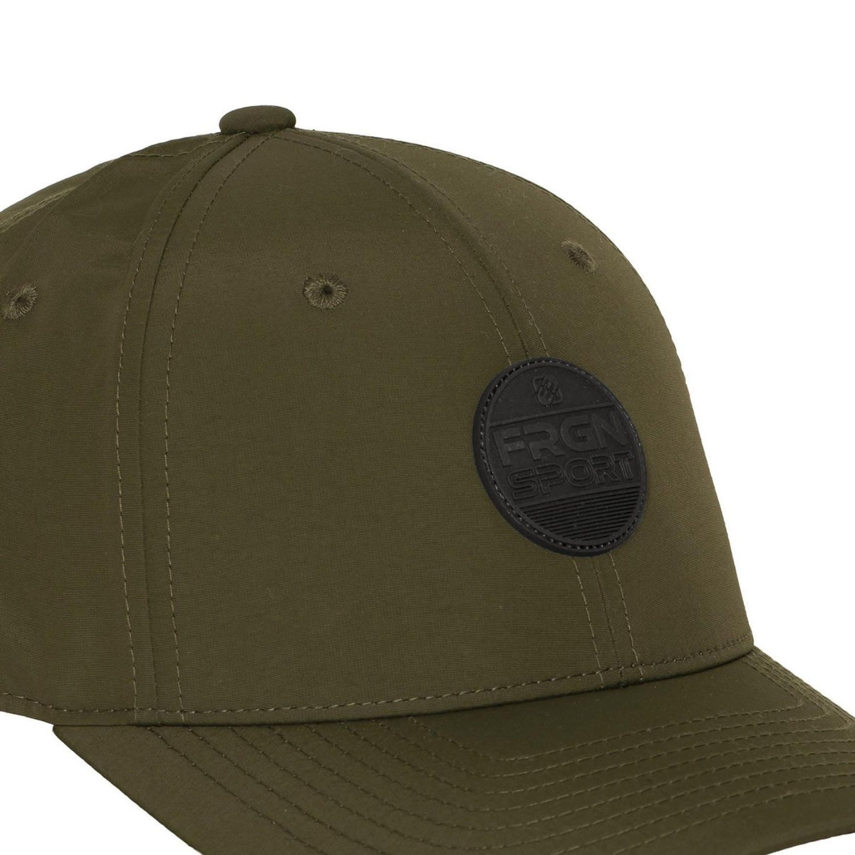 FREEGUN Casquette baseball avec écusson rond PU et réglage par cordon FRGN