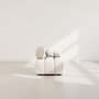 Voir la diapositive 6 : LISA DESIGN Ruby - module d'assise droit en velours texturé