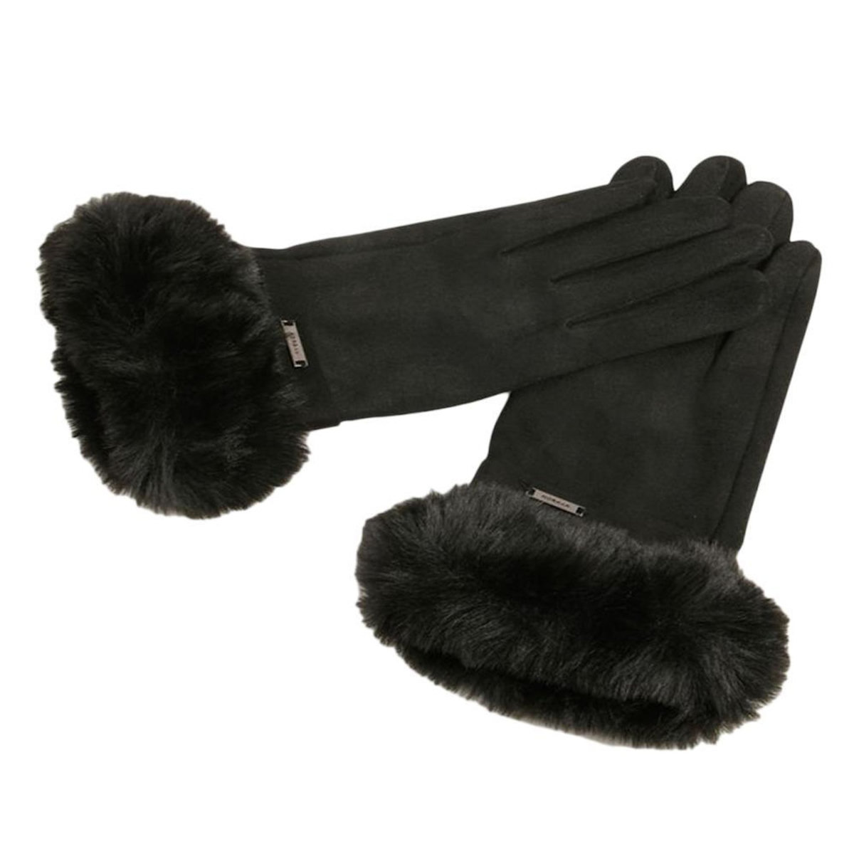 MORGAN Gants Noirs Femme Morgan 5GFUR1