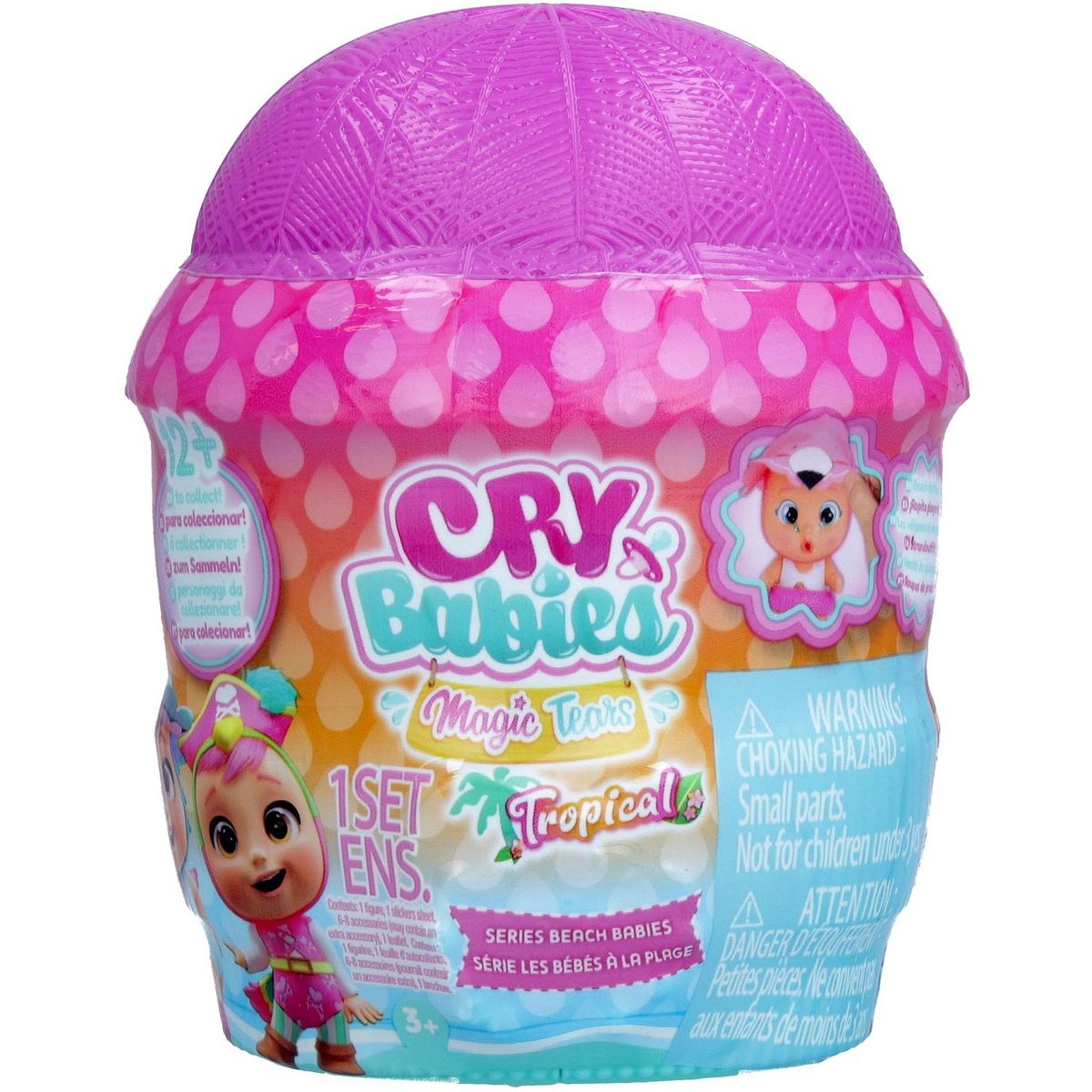 IMC TOYS Cry babies Magic Tears Tropical Beach Babies