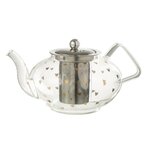 Paris Prix Théière en Verre  Cœur  90cl Transparent