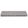 Voir la diapositive 3 : VIDAXL Tapis d'escalier 30 pcs 65x21x4 cm gris