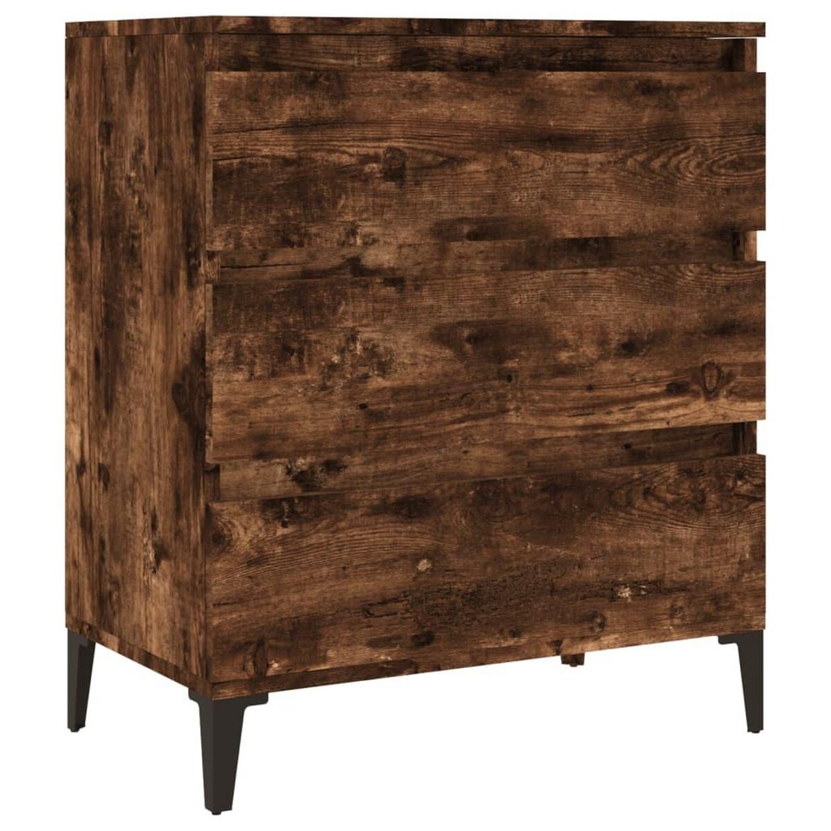 VIDAXL Buffet Chene fume 60x35x70 cm Bois d'ingenierie
