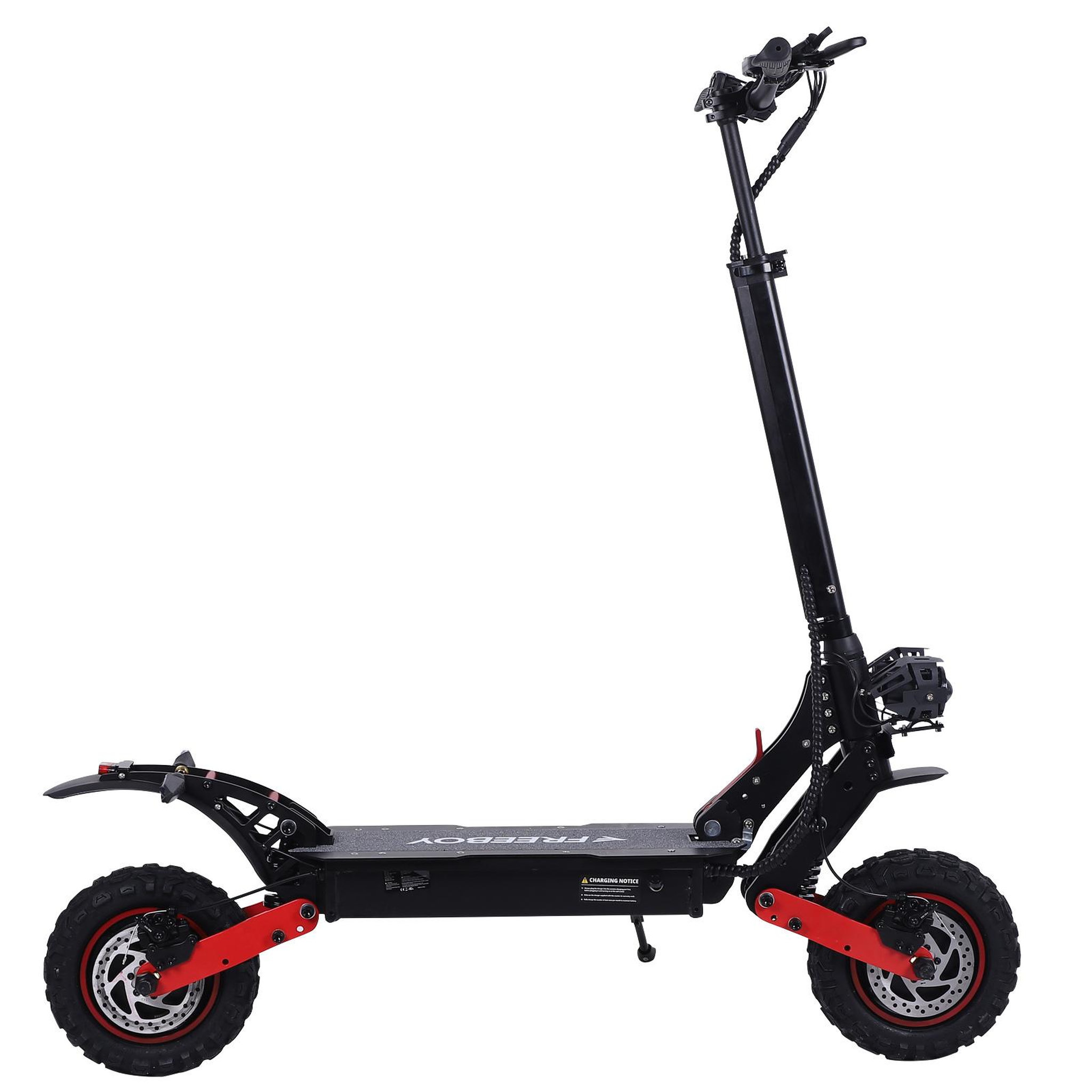 Voir la diapositive 6 : FREEBOY Trottinette électrique freeboy h6, autonomie de 55 km, double motorisation