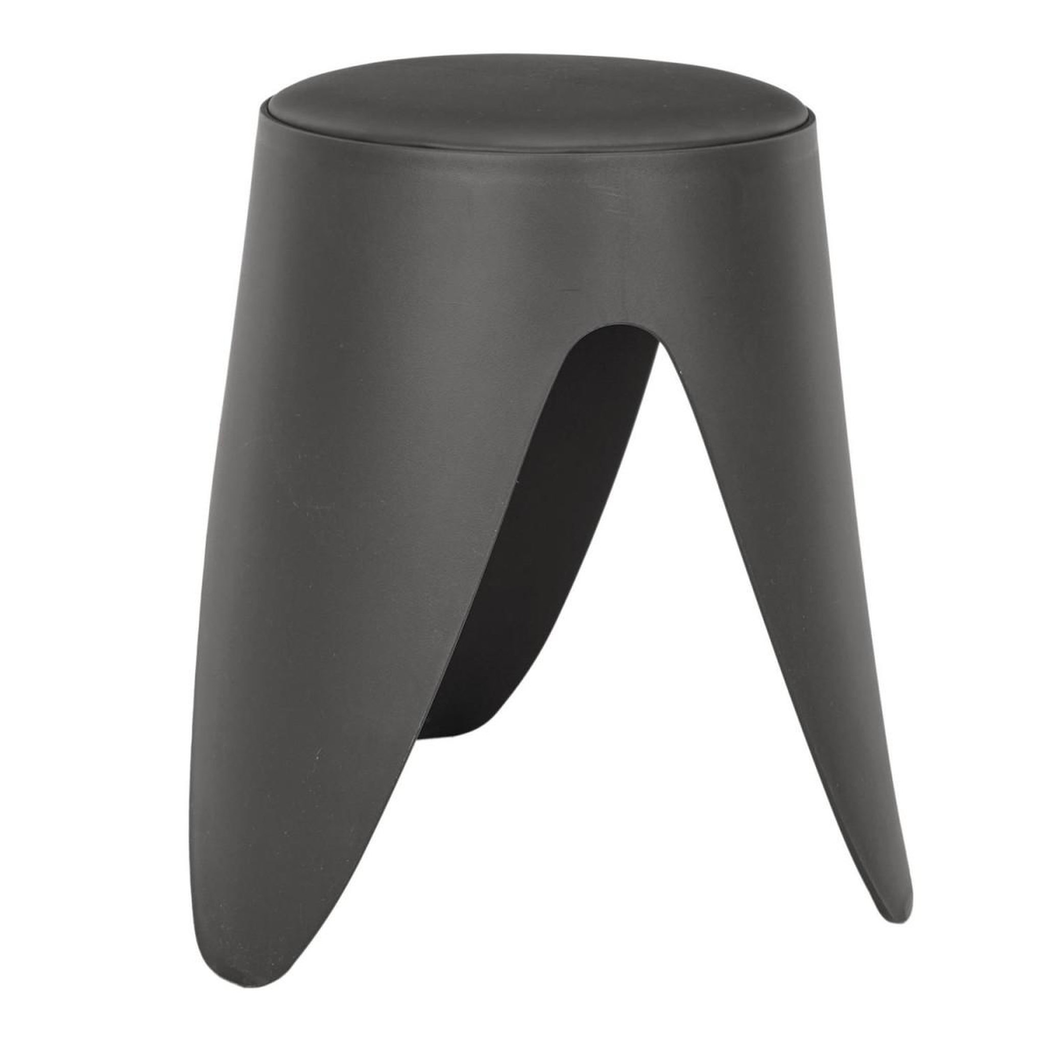 Voir la diapositive 3 : The Home Deco Factory Lot de 6 tabourets empilables  eve  46cm gris