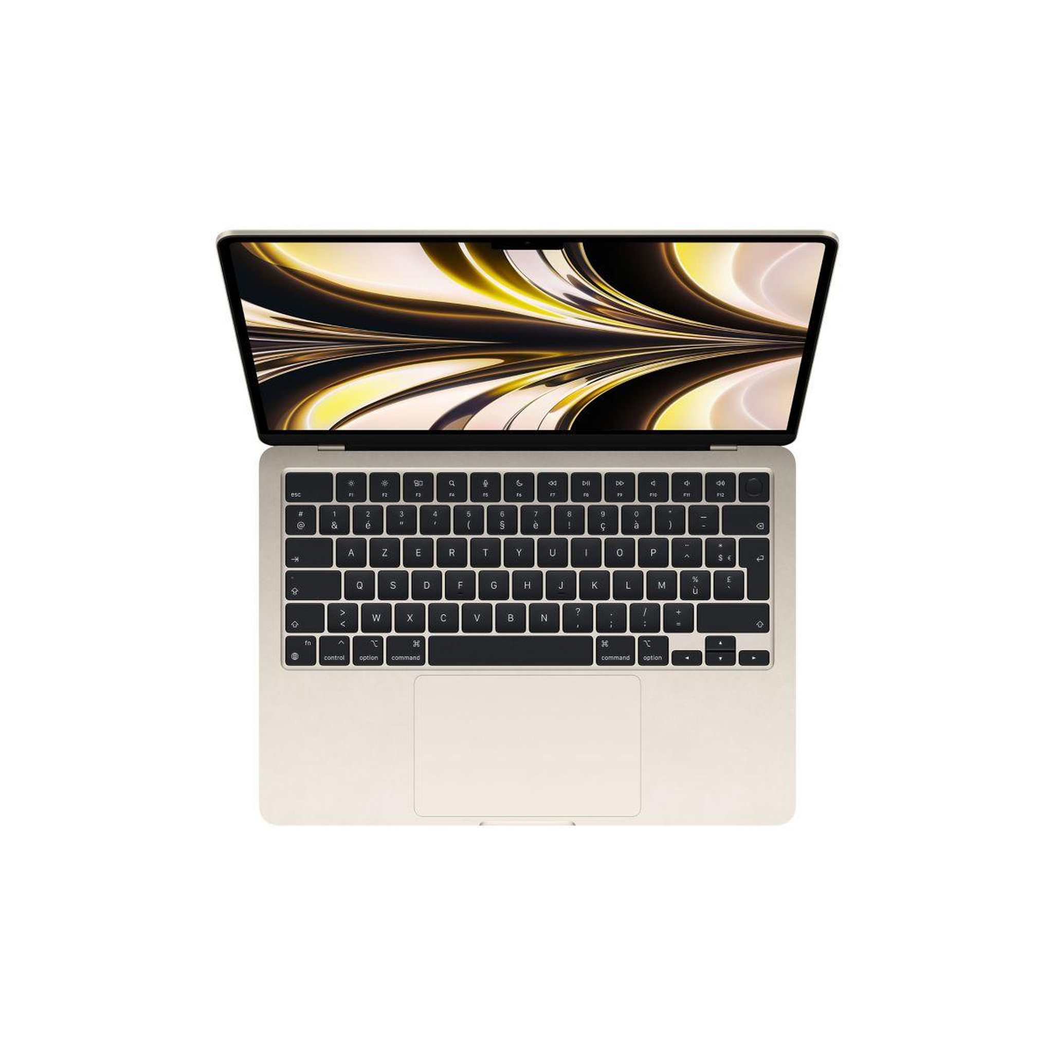 Voir la diapositive 3 : APPLE Ordinateur Apple Air 13' M2 8Go RAM 256Go SSD Lumière