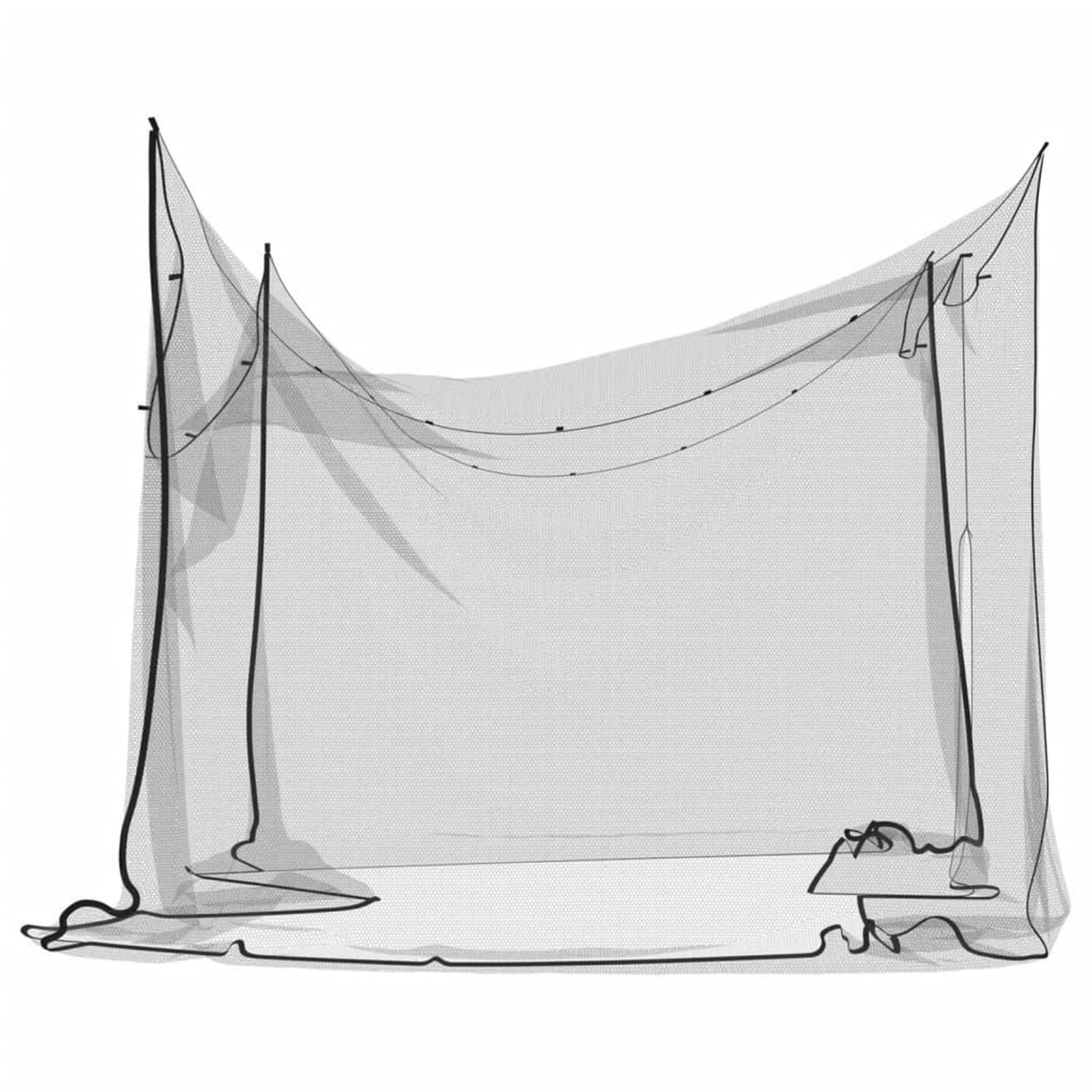 Voir la diapositive 5 : VIDAXL Moustiquaire pour interieur exterieur 156 maille 300x300x200 cm
