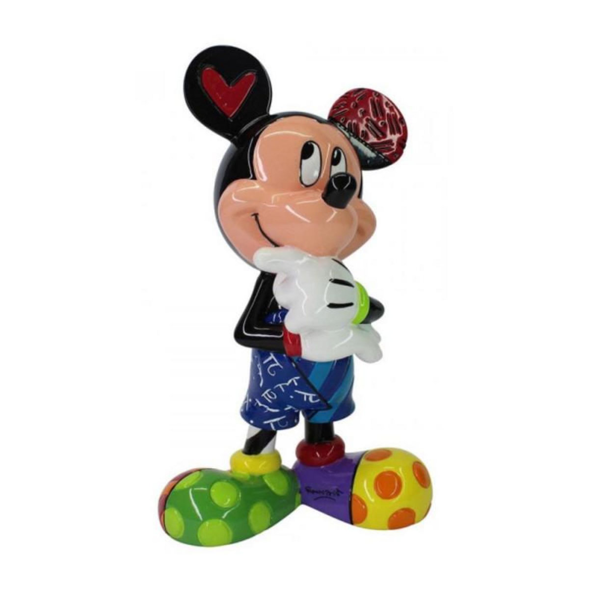 DISNEY Figurine Disney Britto Mickey Mouse Penseur
