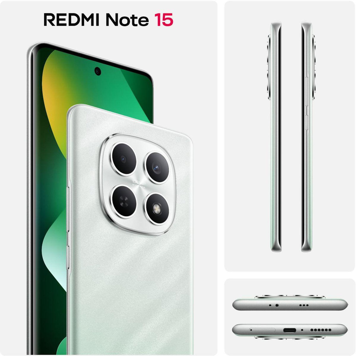 XIAOMI Smartphone Redmi Note 15 Vert 128Go 4G