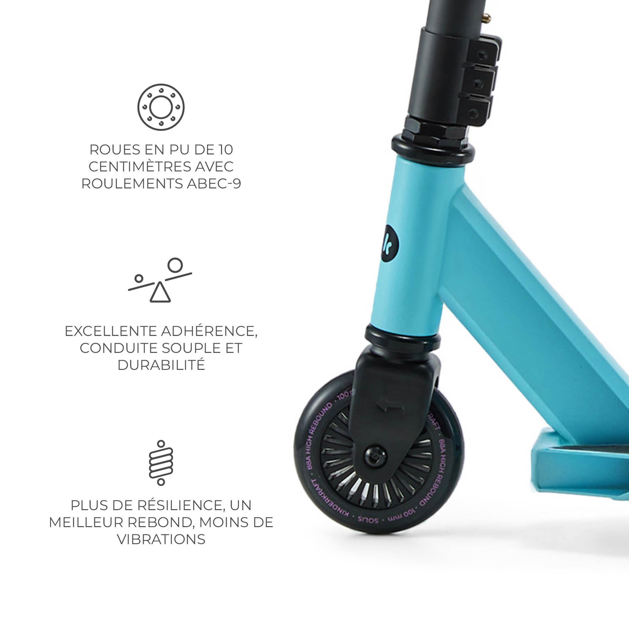 Voir la diapositive 5 : KINDERKRAFT Trottinette freestyle enfant légère