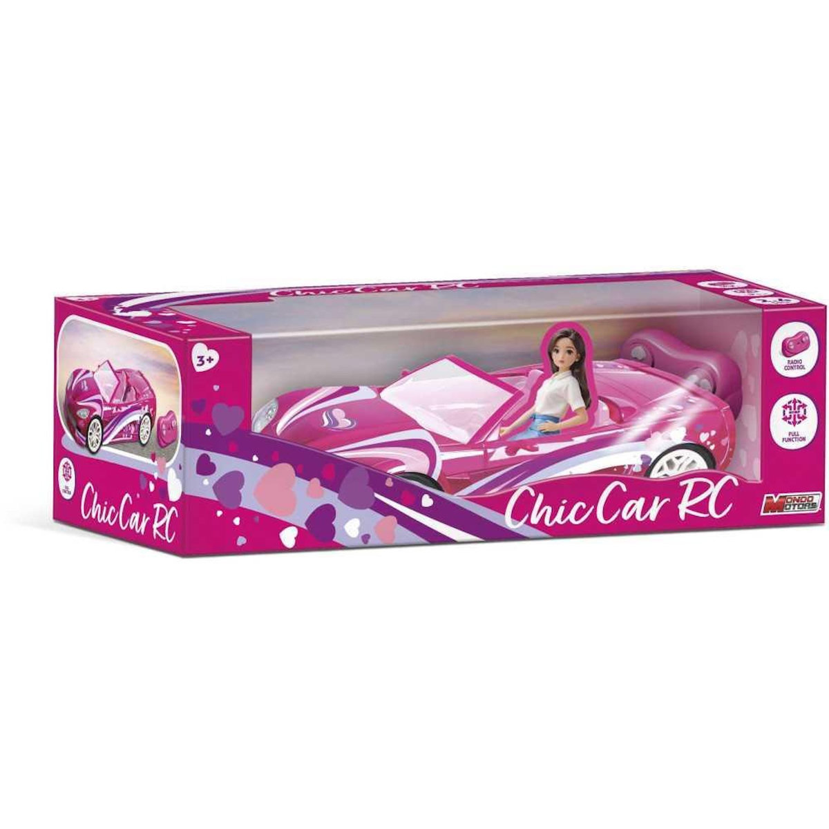 MONDO MOTORS Voiture télécommandée - MONDO MOTORS - Chic Car RC - Echelle 1:10