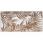 Voir la diapositive 2 : VIDAXL Tapis d'exterieur marron et blanc 80x150 cm design reversible
