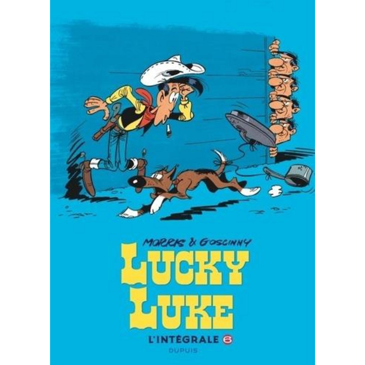 LUCKY LUKE L'INTEGRALE TOME 6 : EN REMONTANT LE MISSISSIPI ; SUR LA PISTE DES DALTON ; A L'OMBRE DES DERRICKS, Goscinny
