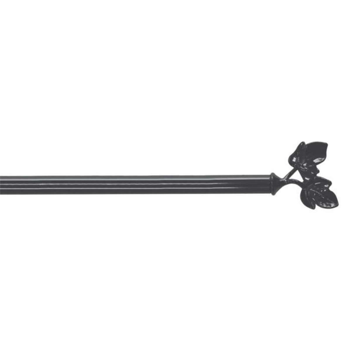 Paris Prix Tringle Déco Extensible  Feuillina  80-110cm Anthracite
