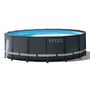 Voir la diapositive 1 : INTEX Piscine tubulaire Ultra XTR Frame ronde 4,27 x 1,22 m - Intex