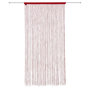 Voir la diapositive 1 : ATMOSPHERA Rideau Fil  Guopo  90x200cm Rouge