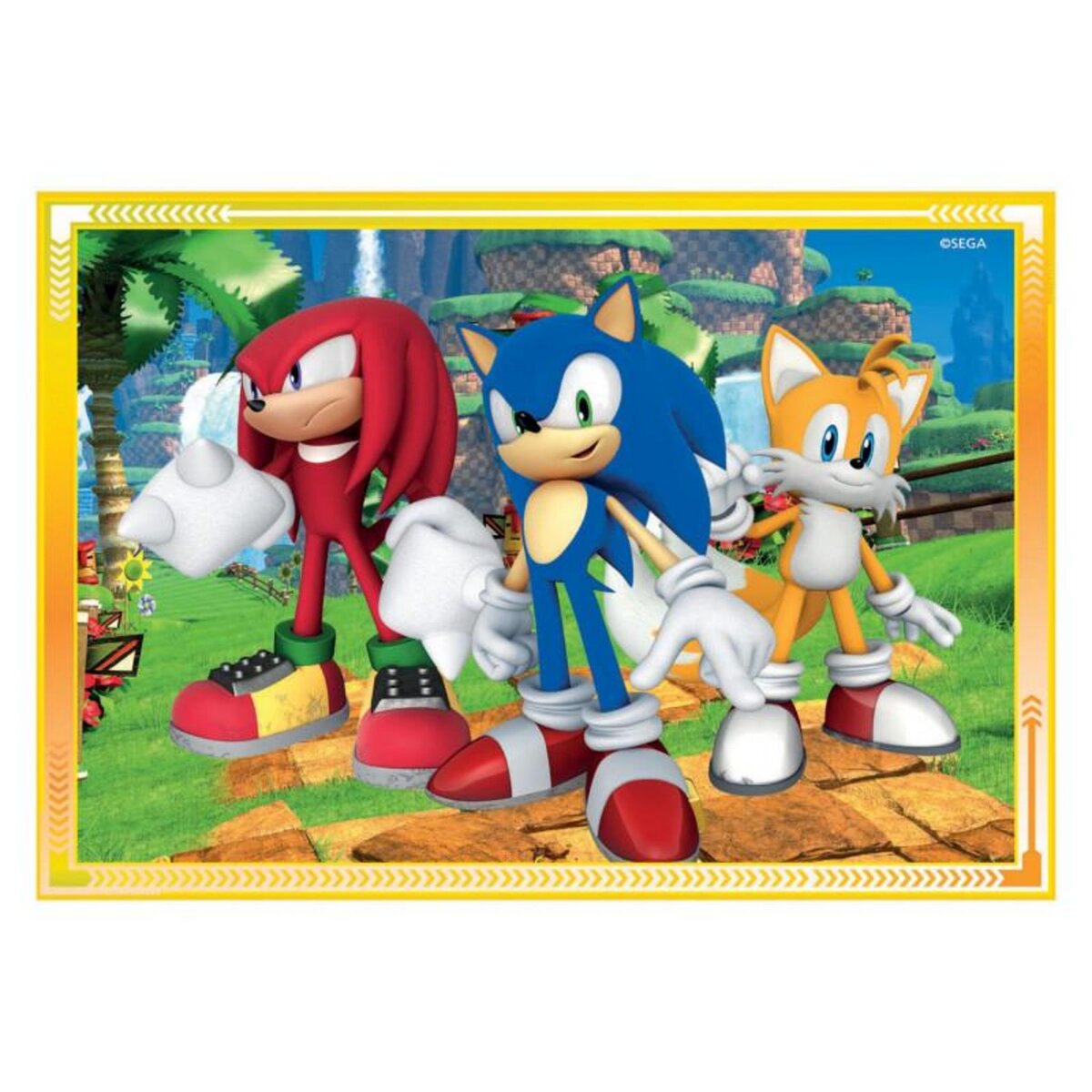 CLEMENTONI Clementoni Puzzles Sonic, 4in1 21522