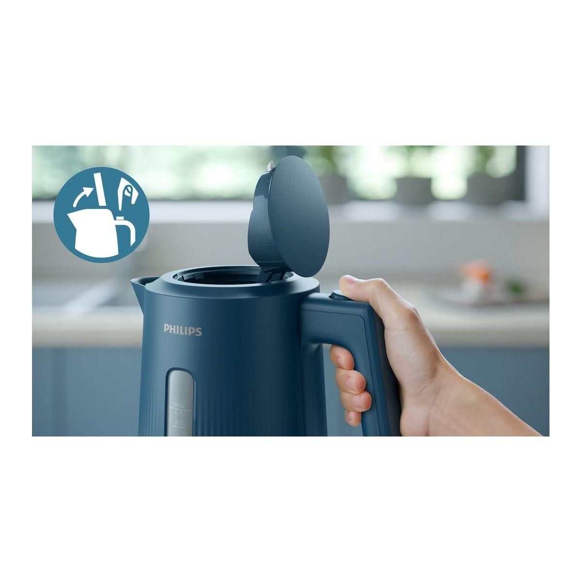 Philips Bouilloire HD9411/70 Bouilloire électrique bleue Série 3000 1.7L, 2200W
