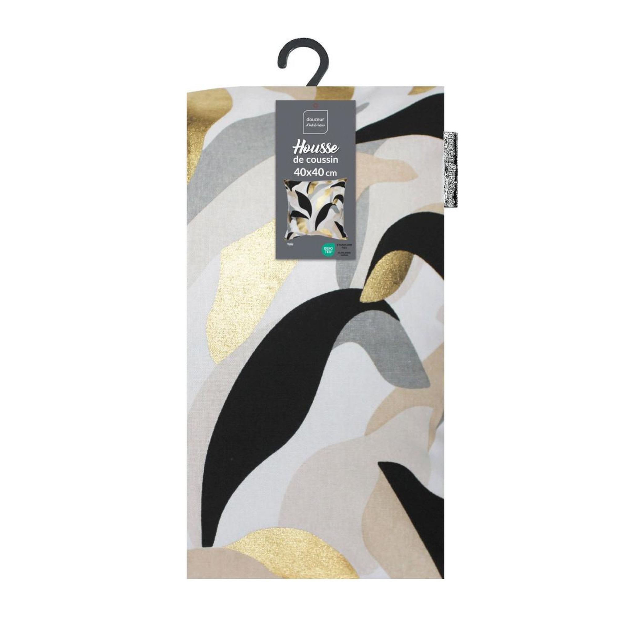 Voir la diapositive 6 : Douceur d'Intérieur Housse de coussin imprimé  yeliz  40x40cm multicolore