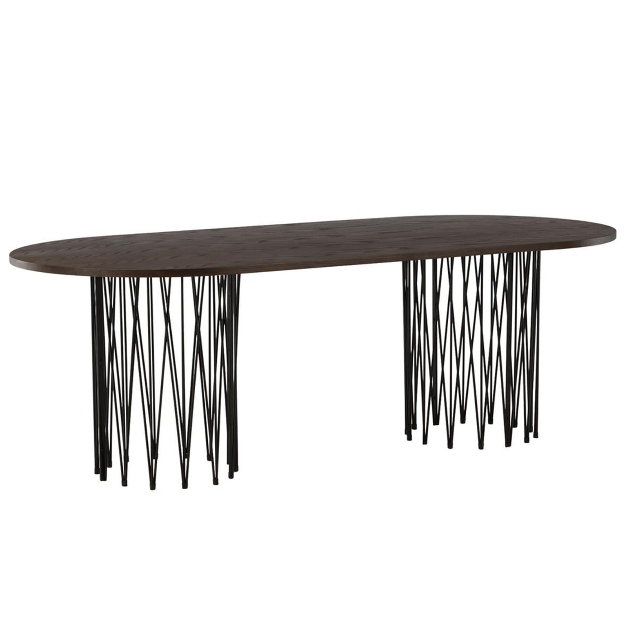 Voir la diapositive 5 : Paris Prix Ensemble table à manger & 6 chaises  stone & berit  220cm brun & beige