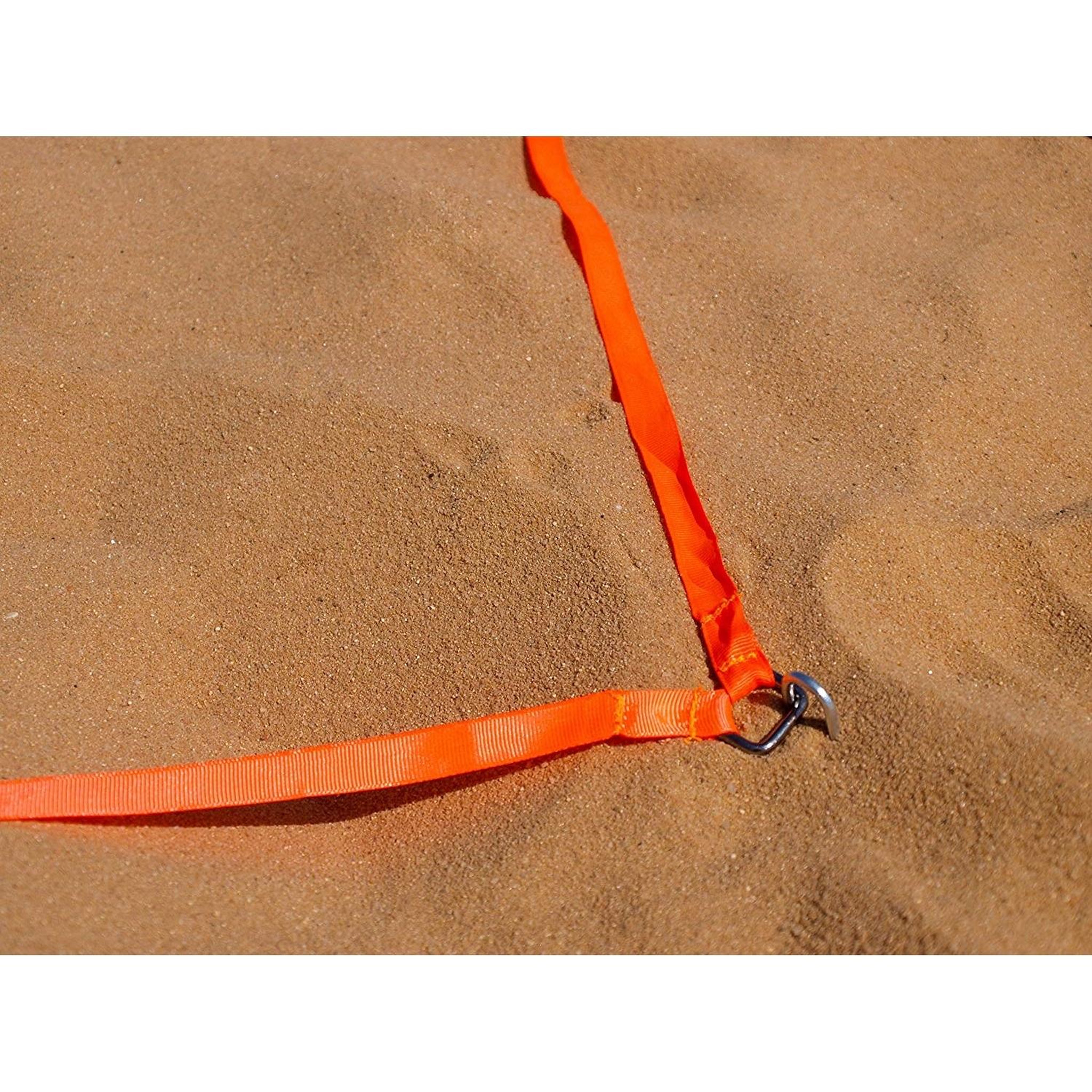 Voir la diapositive 3 : SCHILDKRÖT FUN SPORT Speed-Badminton Court Line