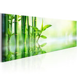 Paris Prix Tableau Imprimé  Green Bamboo. Coloris disponibles : Multicolore