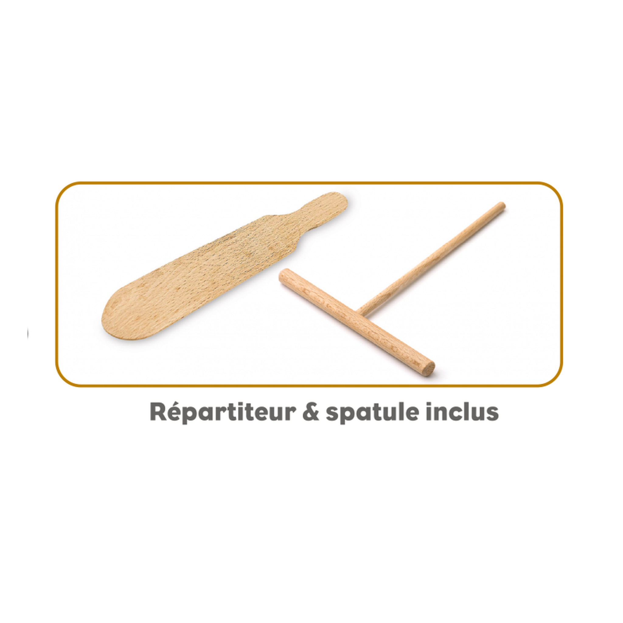 Voir la diapositive 4 : LITTLE BALANCE Crêpière 33cm 1300w celtic noir / inox - 8538-1