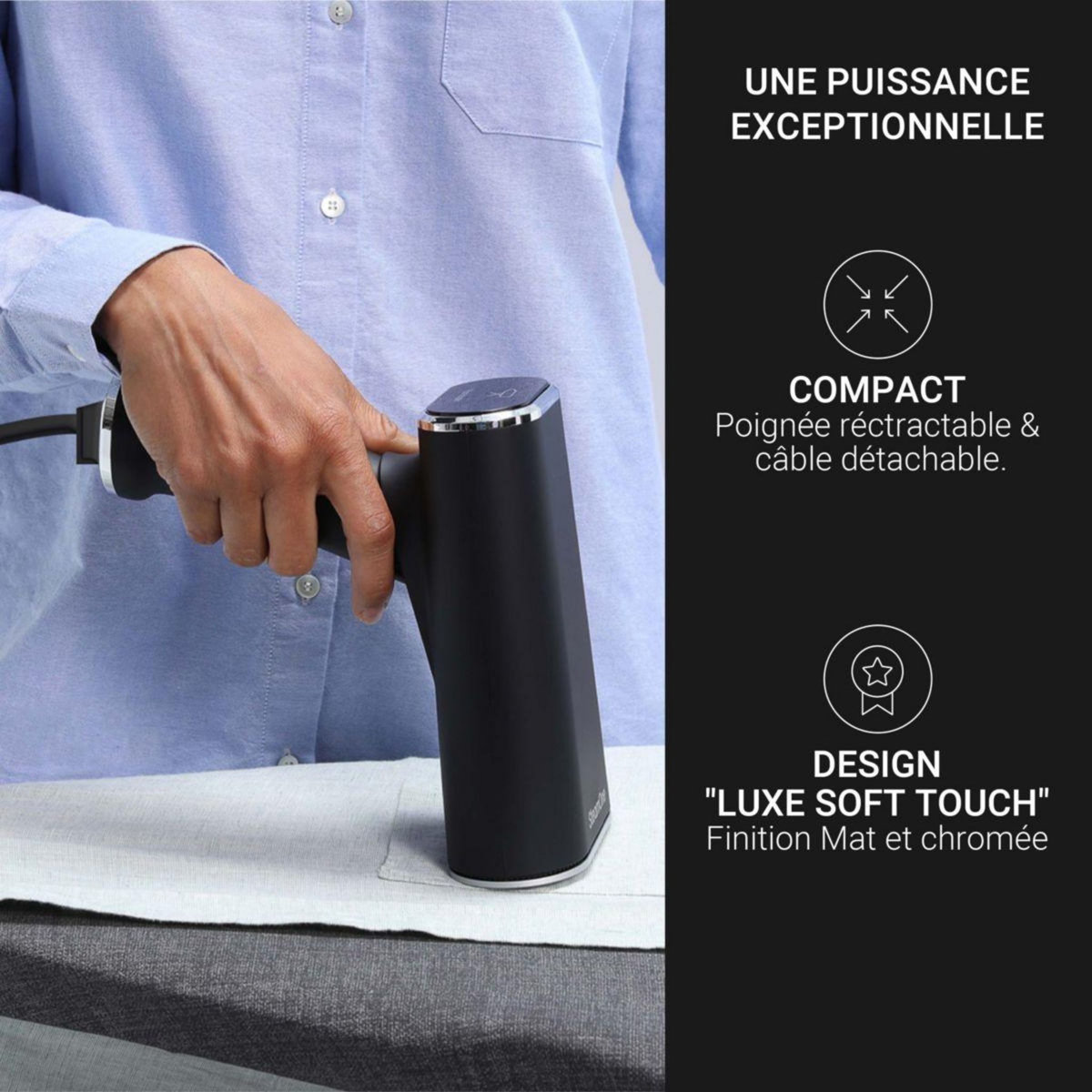 Steamone Défroisseur vapeur EUFD80BV2 James V2