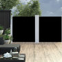 Voir la diapositive 3 : VIDAXL Auvent lateral retractable Noir 100 x 600 cm