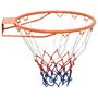 Voir la diapositive 3 : VIDAXL Cerceau de basket Orange 39 cm Acier