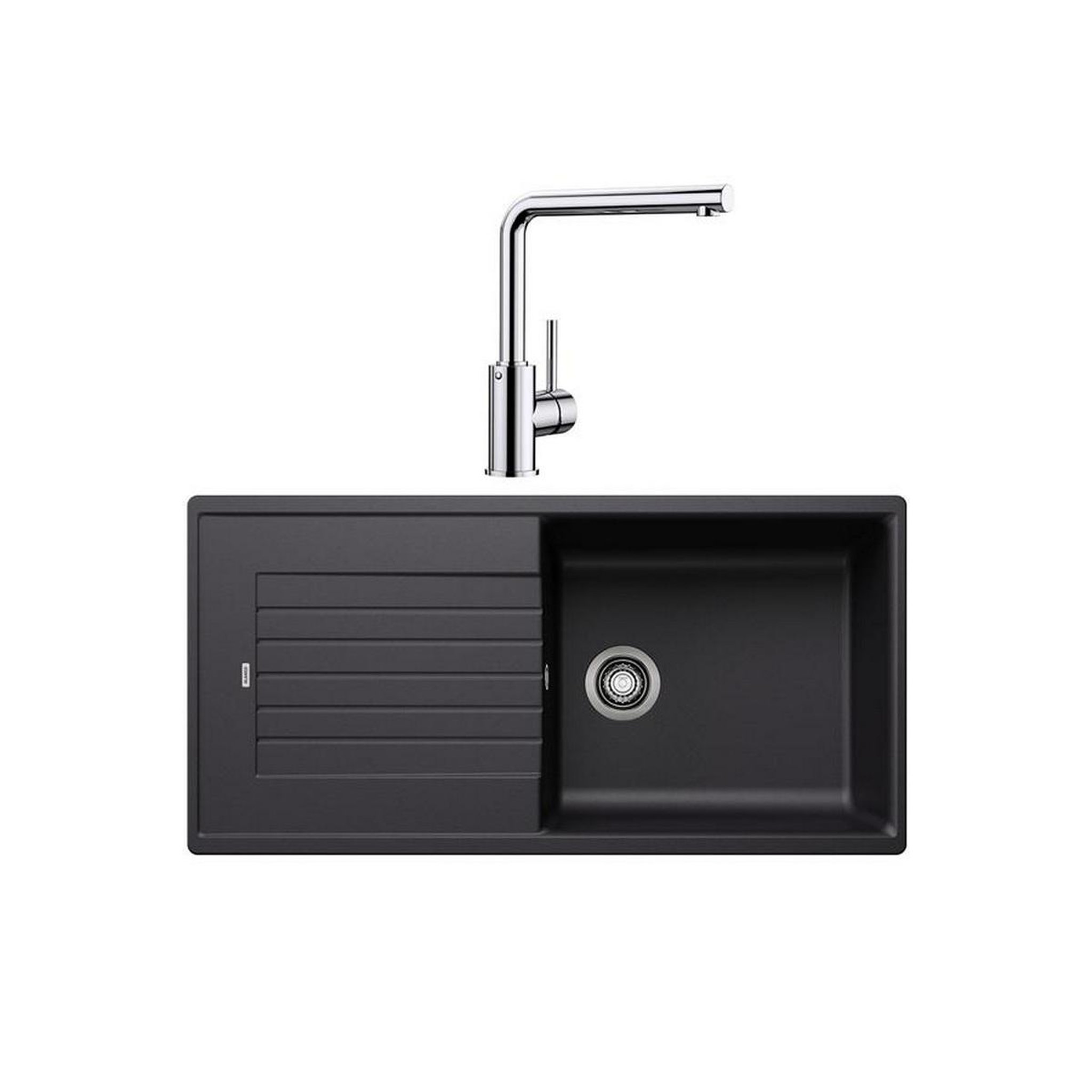 Blanco Pack évier anthracite + mitigeur chromé - 528432