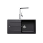 Blanco Pack évier anthracite + mitigeur chromé - 528432