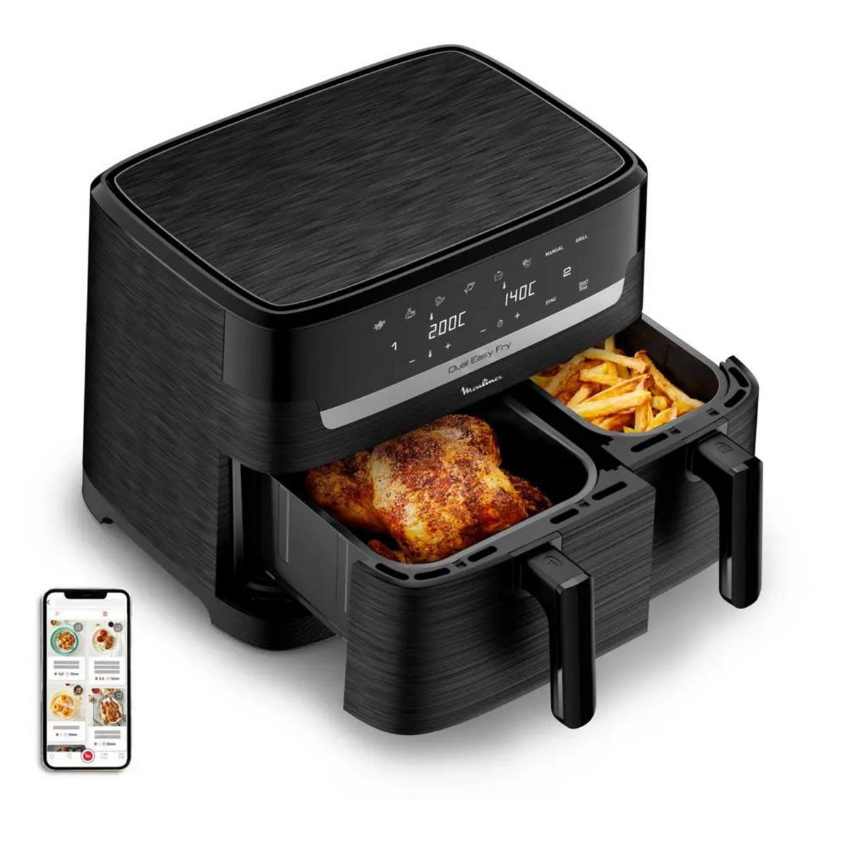 MOULINEX Friteuse sans huile 8.3l - EZ901N20