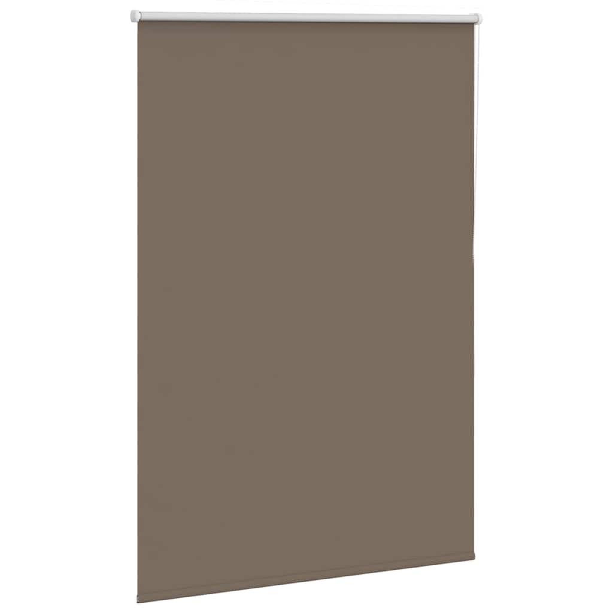 Voir la diapositive 3 : VIDAXL Store enrouleur occultant cafe 115x130cm largeur du tissu