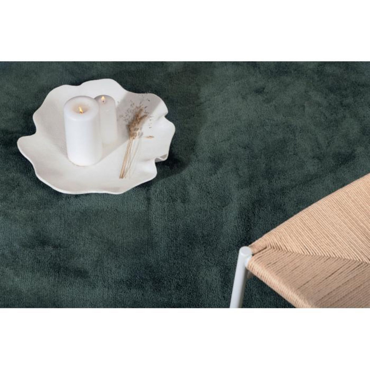 Paris Prix Tapis Déco  Undra  170x240cm Vert