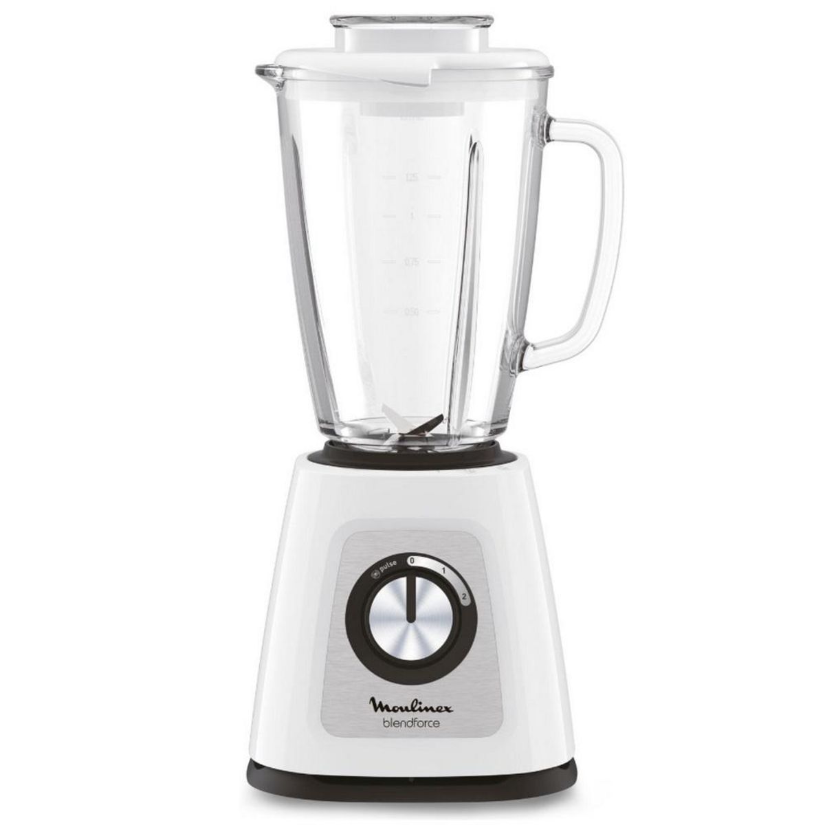MOULINEX Blender 1.75l 800w blanc - LM430110
