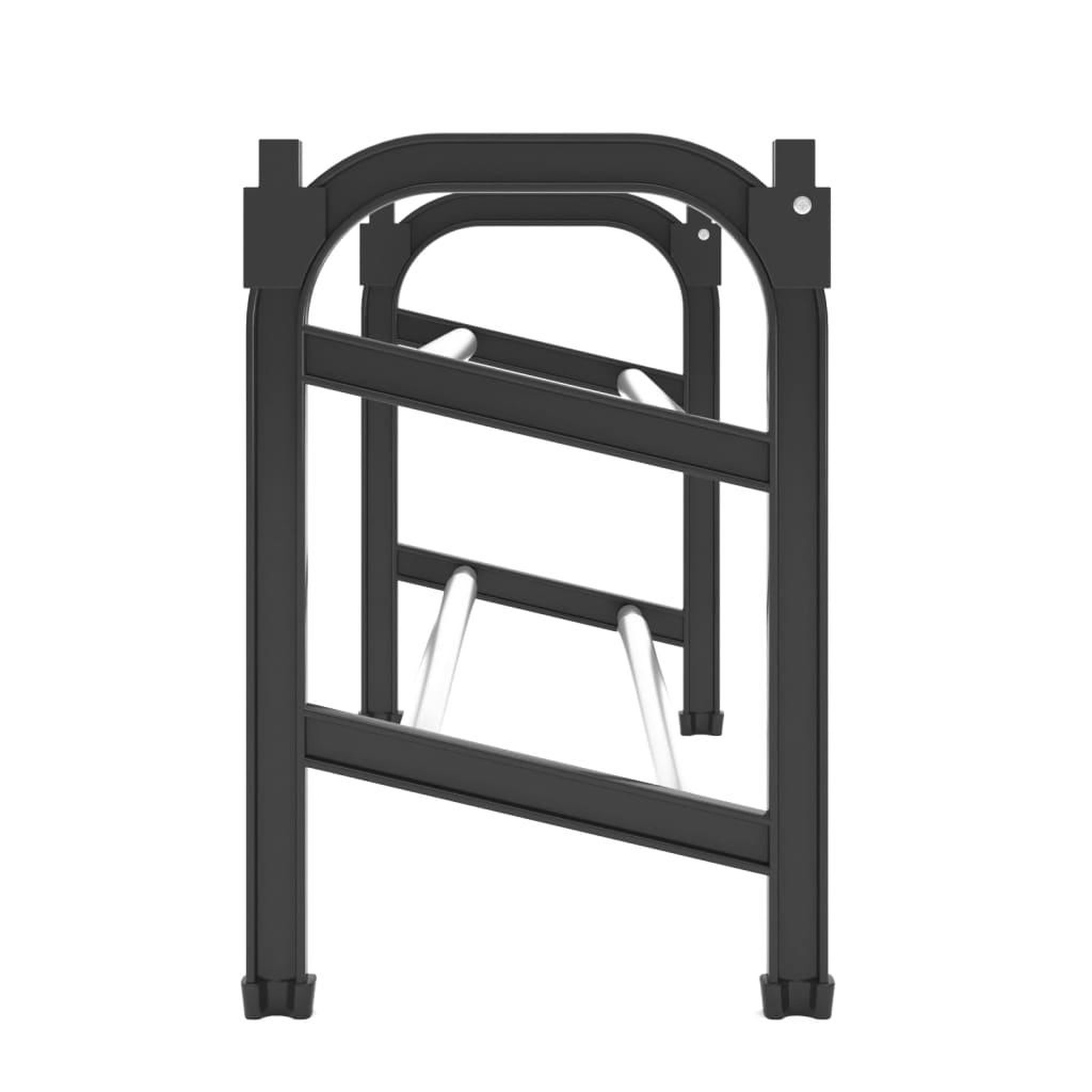 Voir la diapositive 4 : VIDAXL Meuble a chaussures extensible avec 2 etageres 119x24x37 cm