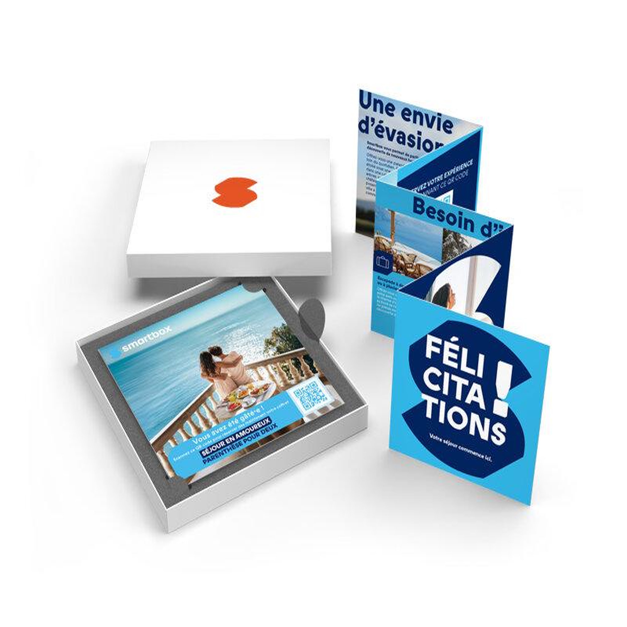 Voir la diapositive 2 : Smartbox Séjour en amoureux - Parenthèse pour deux - Coffret Cadeau Séjour