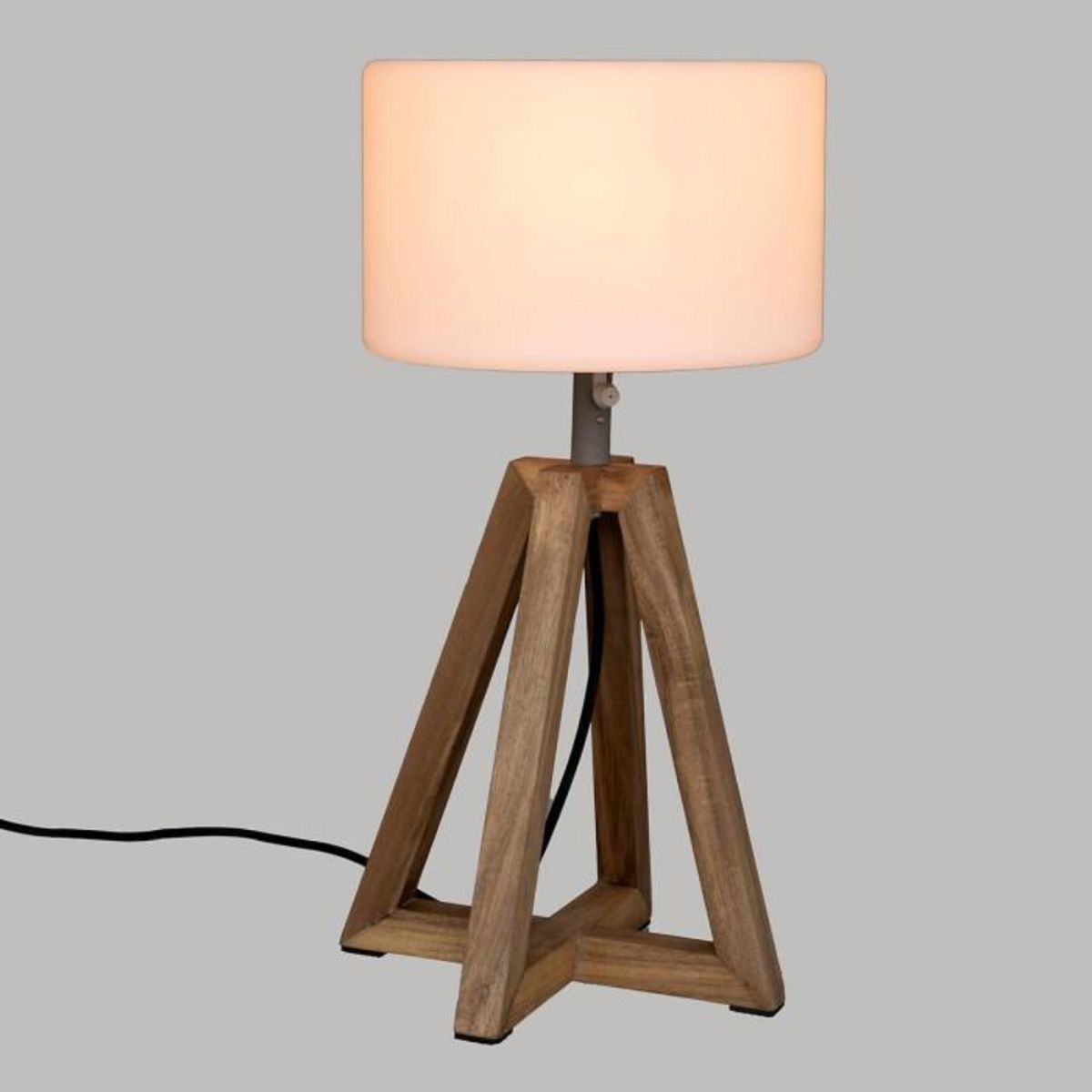 ATMOSPHERA Lampe à Poser Outdoor  Matia  58cm Blanc & Beige