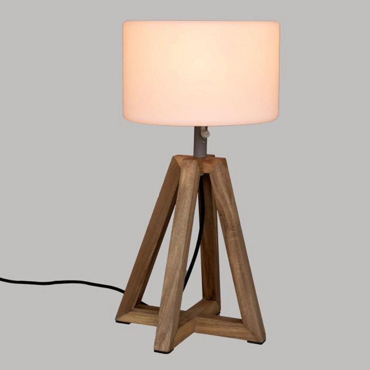 ATMOSPHERA Lampe à Poser Outdoor  Matia  58cm Blanc & Beige