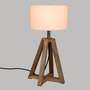 Voir la diapositive 4 : ATMOSPHERA Lampe à Poser Outdoor  Matia  58cm Blanc & Beige