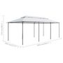 Voir la diapositive 6 : VIDAXL Belvedere avec rideaux 600x298x270 cm Blanc 180 g/m^2
