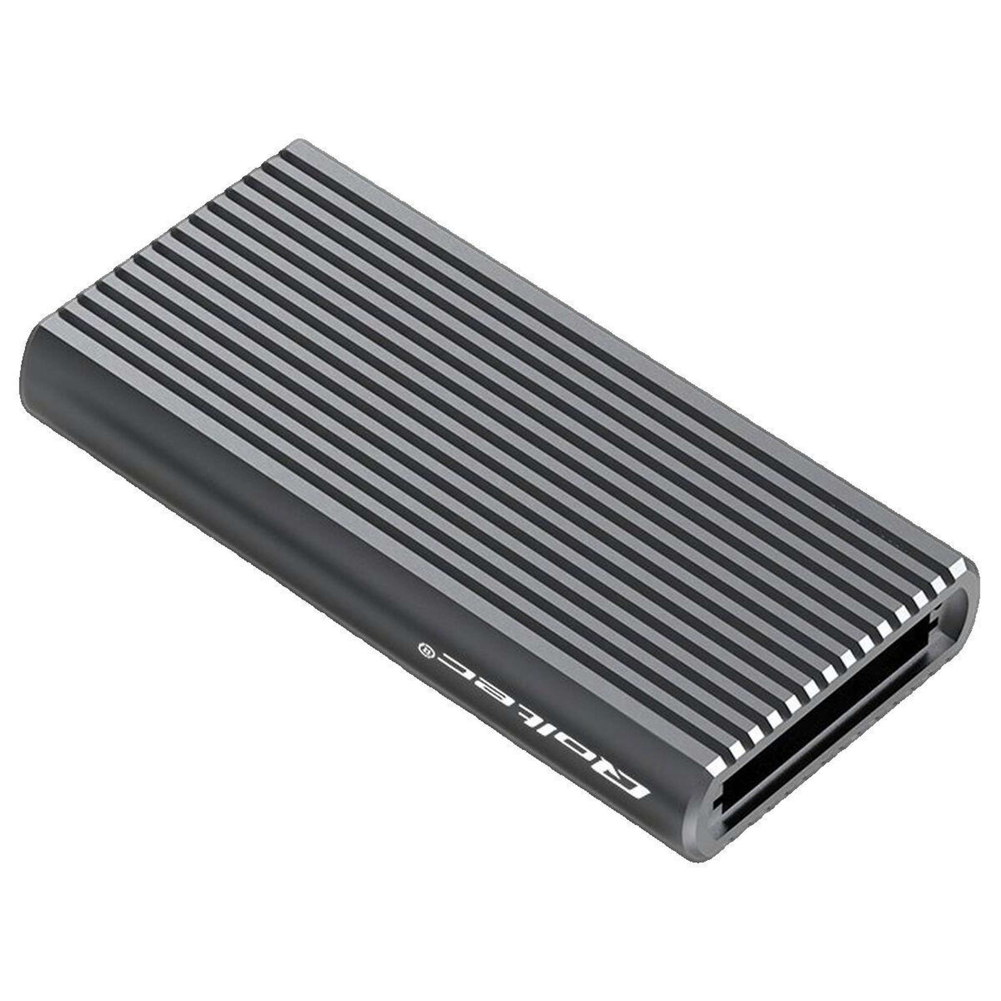 Voir la diapositive 2 : QOLTEC Enceinte SSD Qoltec 5901878522722 RGB Gris