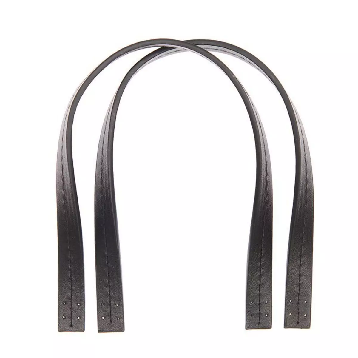 RICO DESIGN Anses de sac courtes - noir - 32,5 cm