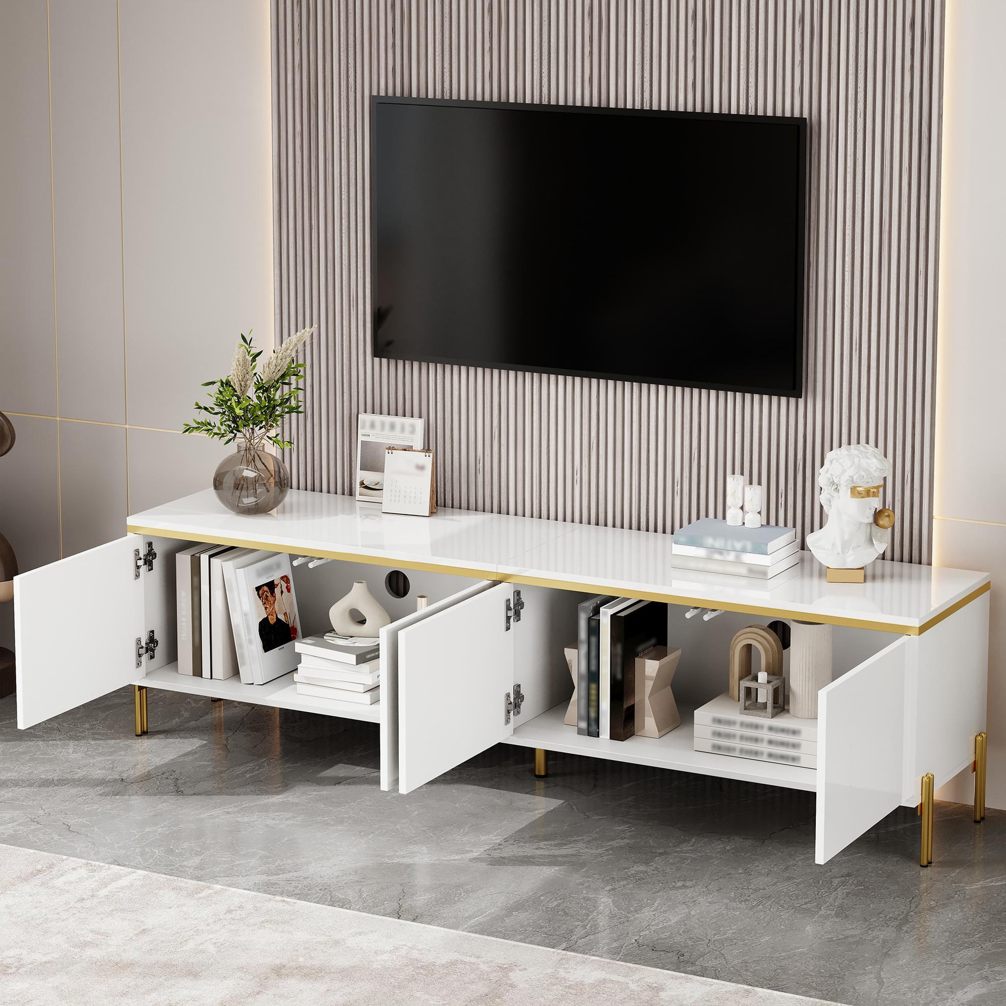 Voir la diapositive 5 : MERAX Meuble tv