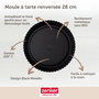Voir la diapositive 4 : ZENKER Moule à tarte renversée 28 cm Zenker Black Metallic