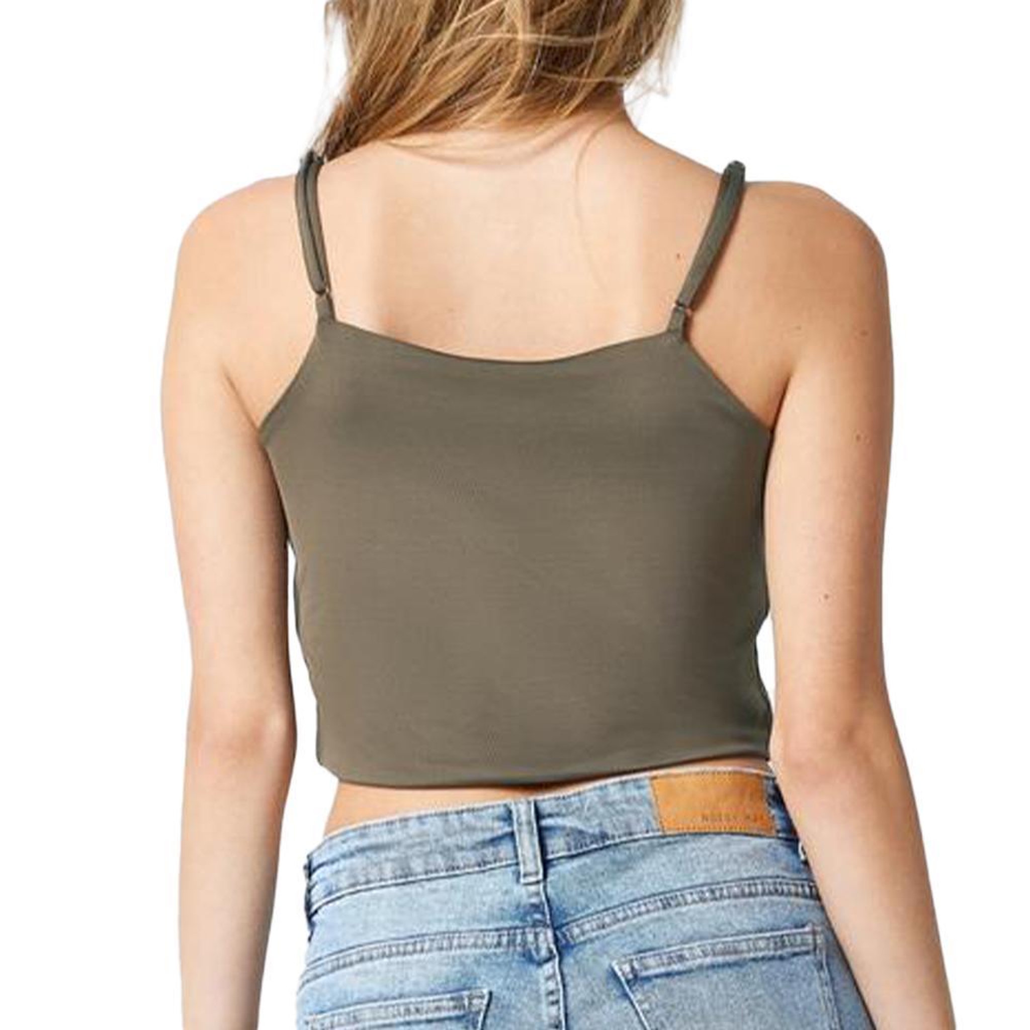 Voir la diapositive 2 : NOISY MAY Top Kaki Femme Noisy May Teresa