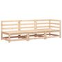 Voir la diapositive 2 : VIDAXL Canape de jardin 3 places bois de pin massif