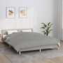 Voir la diapositive 1 : VIDAXL Couverture lestee Gris 220x240 cm 11 kg Tissu